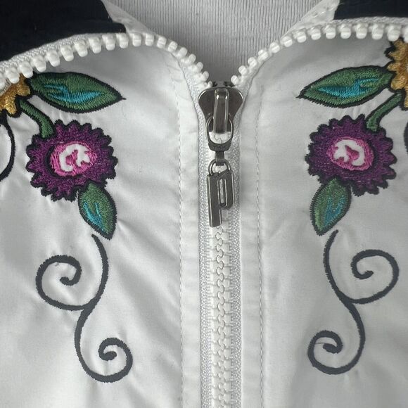 Vintage 1997 Prince Sportswear Colorblock Embroidered Track Jacket Size Large - Picture 3 of 10